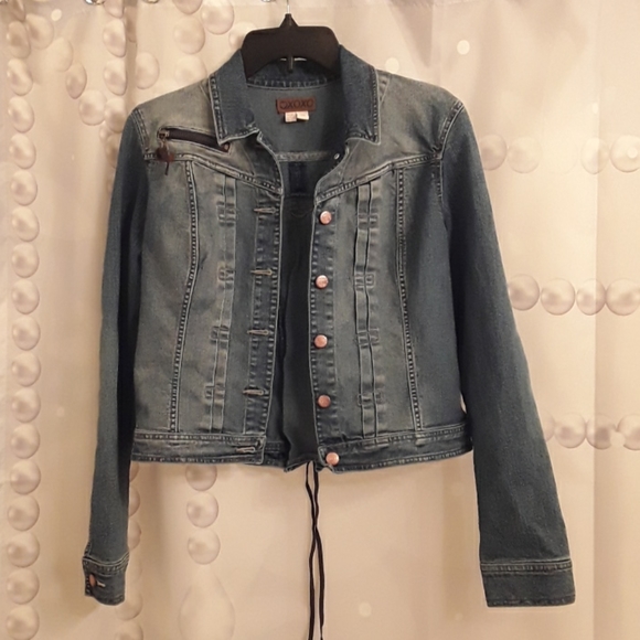 OXOXO Jackets & Blazers - OXOXO CORSET STYLE DENIM